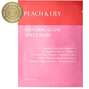 Peach & Lily Original Glow Sheet Mask