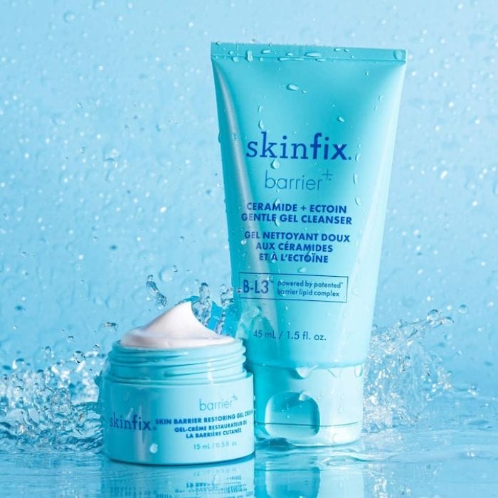 Skinfix-Barrier-Gentle-Gel-Cleanser (2) Skinfix Barrier Ceramide Ectoin Gel Cleanser - nawilżający żel do oczyszczania twarzy
