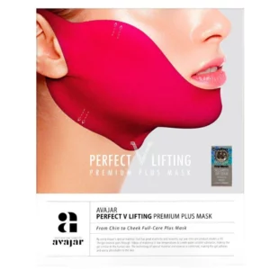 Opakowanie maski modelującej Perfect V Lifting Premium Plus Mask marki Avajar.