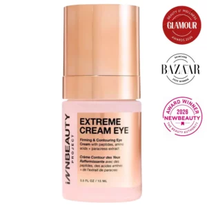 INNBEAUTY Project Extreme Cream Eye 15 ml – ujędrniający krem pod oczy z peptydami, luksusowe złote opakowanie, Glamour Awards 2026