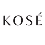 Kose Cosmenience Logotyp firmy na białym tle.