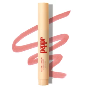 Peppr Sculpt + Stain Lip Liner Marker Ripe – świeży różany odcień, naturalny efekt na ustach.