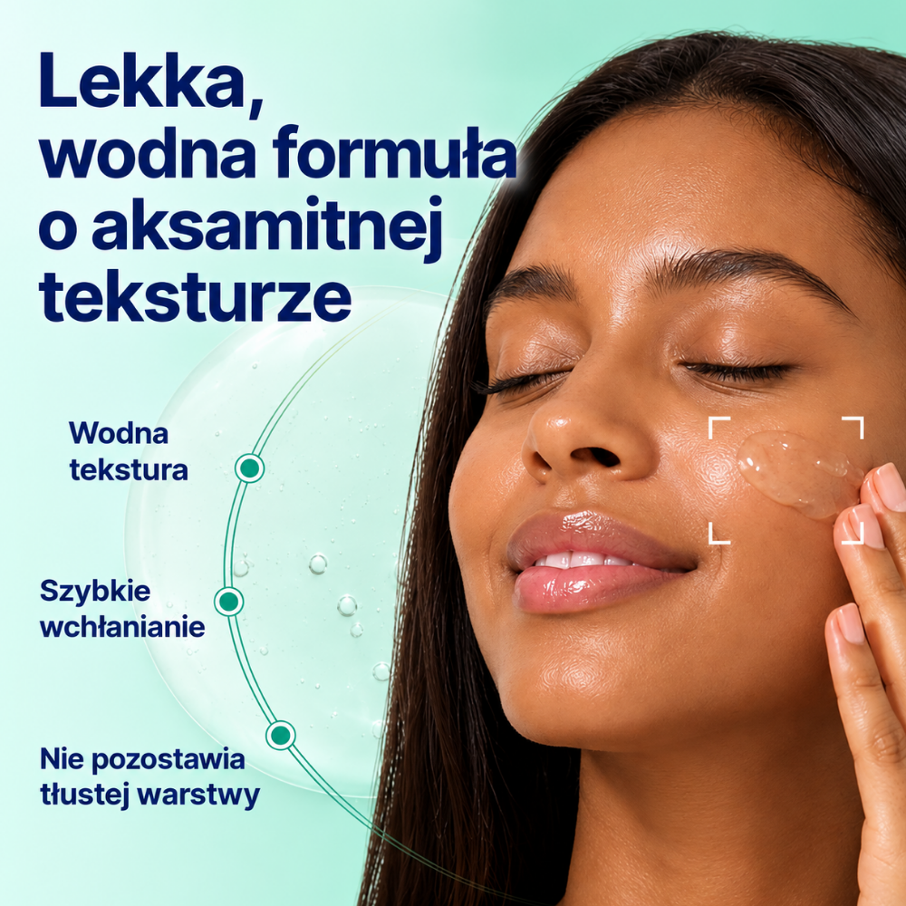 GFx NMN Barrier Shot Ampoule (2) DWEasyDerm EGF X NMN Barrier Shot Ampoule - grafika wyników badania nawilżenia skóry przed i po zastosowaniu, wskazująca 250% szybsze nawilżenie w 15 minut.