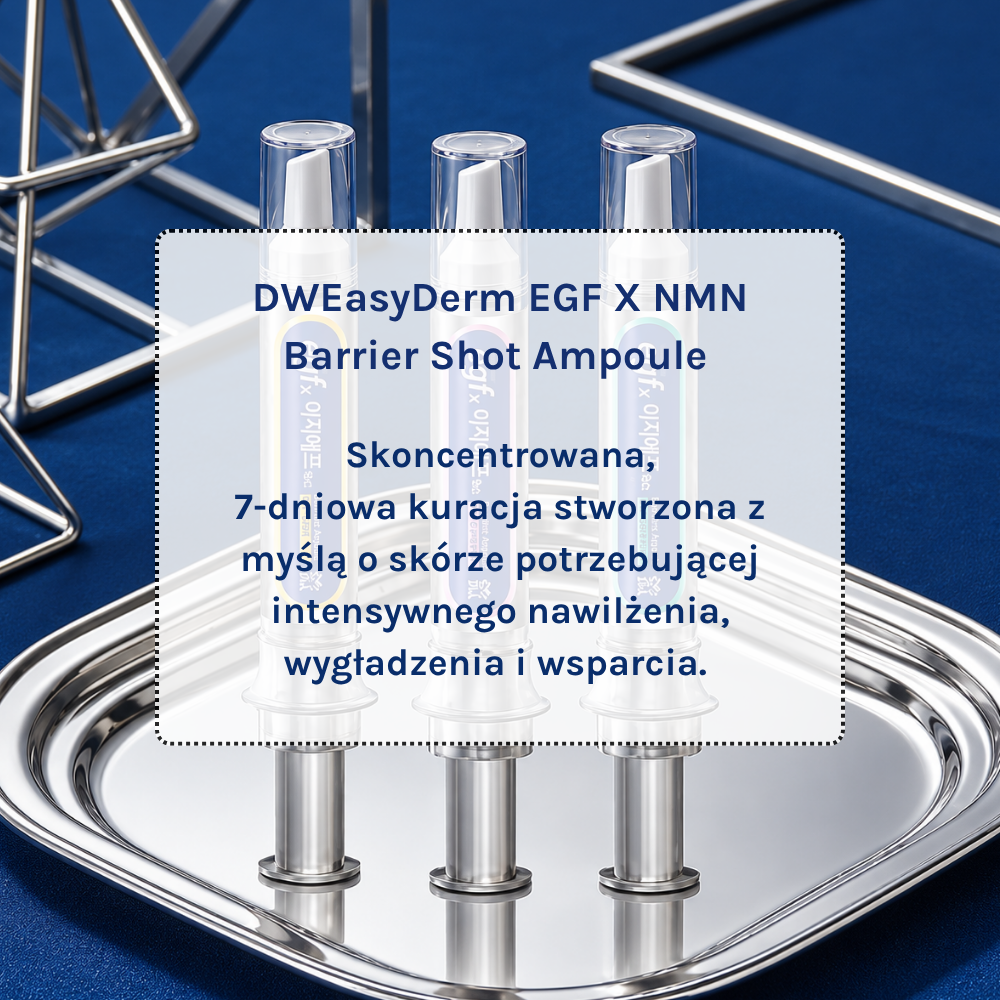 GFx NMN Barrier Shot Ampoule (4) EasyDerm DW EGFx NMN Barrier Shot Ampoule - cuda w 7 dni