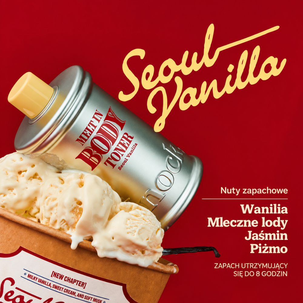 Knock Seoul Vanilla Melt In Body Toner Knock Seoul Vanilla Melt In Body Toner - słodka pielęgnacja