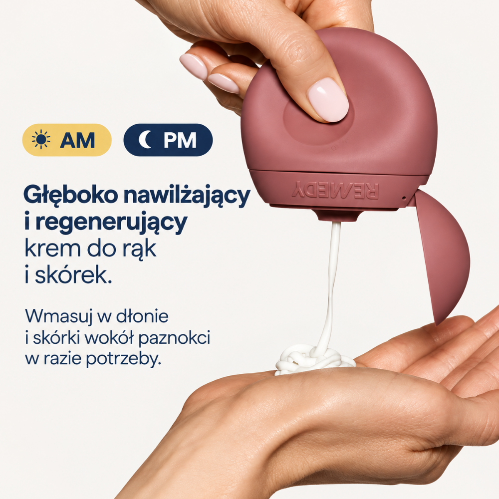 Remedy Science Hand & Cuticle Repairing Butter Cream With Retinol - masełko młodości (6) Remedy Science Hand & Cuticle Repairing Butter Cream With Retinol - głęboko nawilżający i regenerujący krem do rąk i skórek, przeznaczony do stosowania rano i wieczorem.