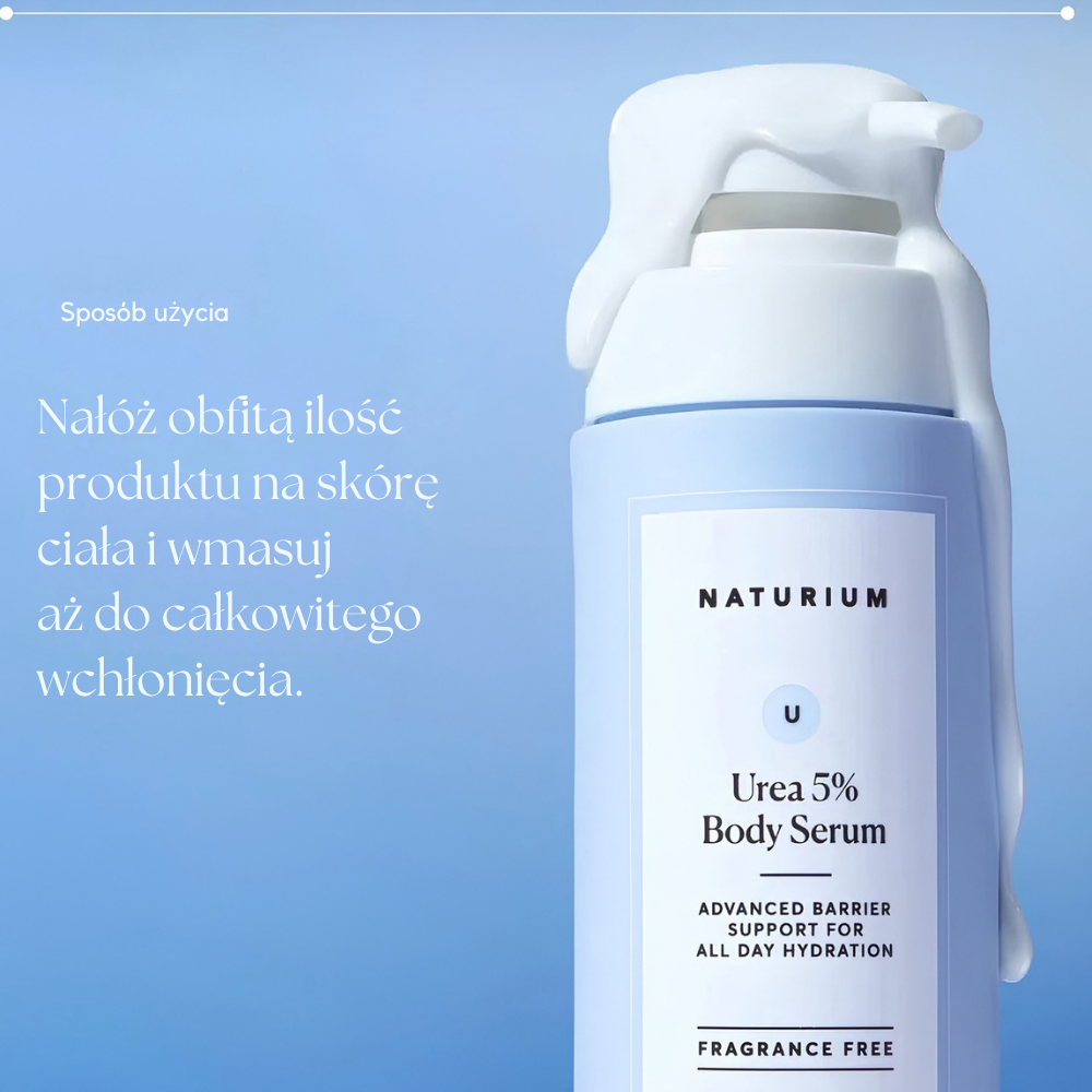 Naturium Urea 5% Body Serum (3) Naturium Urea 5% Body Serum - koniec z szorstkością