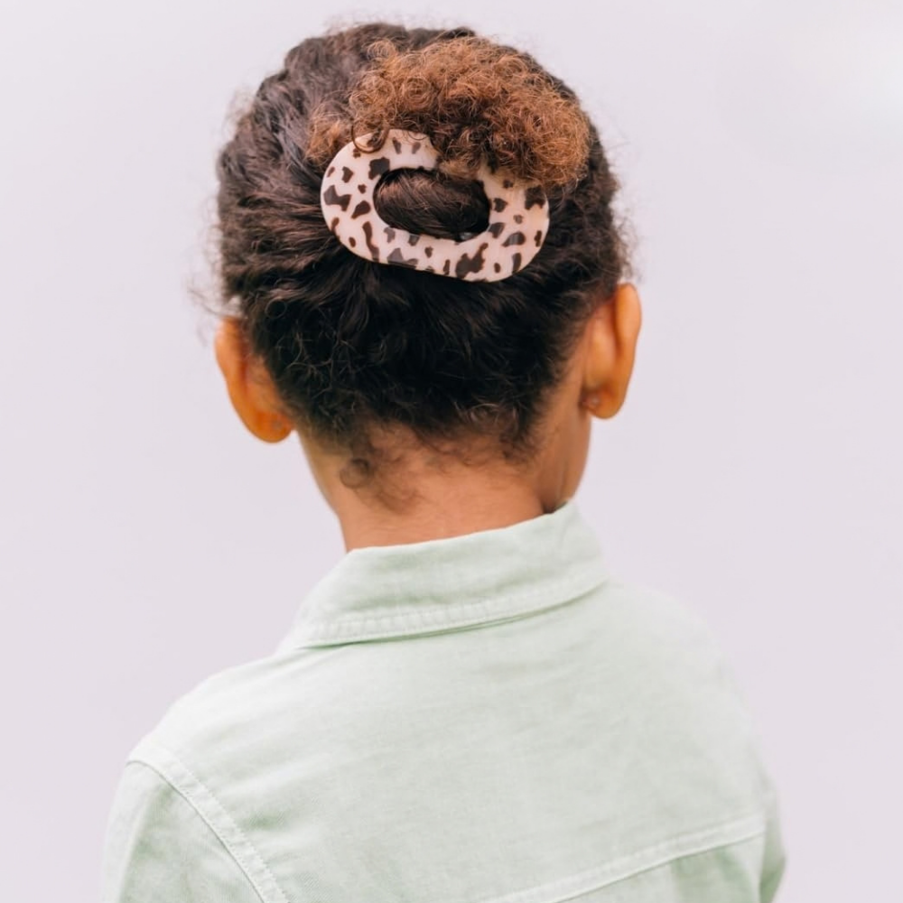 Teleties Hair Clip Flat Round Small Size (3) Teleties Hair Clip Flat Round Small Size - komfort dla niewielkiej objętości