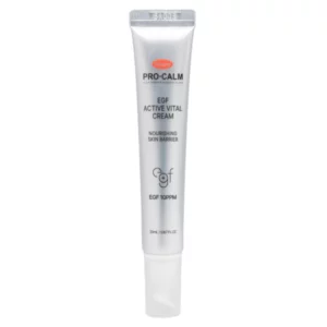 Tubka kremu Hanmi Pro-Calm EGF Active Vital Cream na jasnym tle.