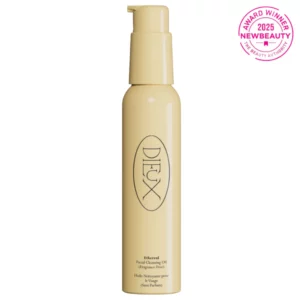 DEUX Ethereal Facial Cleansing Oil – olejek do demakijażu bez zapachu, delikatne oczyszczanie i rozpuszczanie makijażu