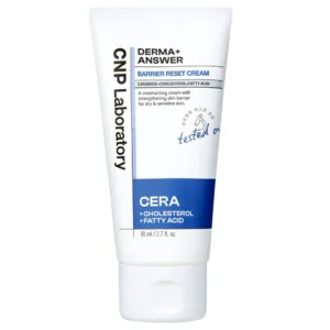 CNP Laboratory Derma Answer Barrier Reset Cream 80 ml – krem odbudowujący barierę hydrolipidową, intensywne nawilżenie i ochrona skóry suchej i wrażliwej