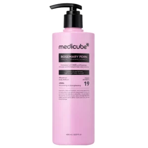 Medicube Rosemary PDRN Cooling Thickening Shampoo 400 ml – koreański szampon do pielęgnacji skóry głowy i cienkich włosów