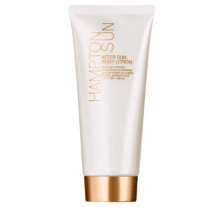 Hampton Sun After Sun Body Lotion w pełnowymiarowym opakowaniu – regenerujący balsam do ciała po ekspozycji na słońce.