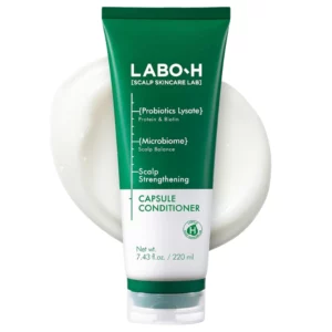 Labo-H Probiotics Scalp Capsule Conditioner – odżywka do skóry głowy i włosów z probiotykami, biotyną i proteinami.