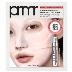 Pdrn nia10 serum mega shot gel mask – maska do twarzy z pdrn i niacynamidem 10%, wygładzenie i wyrównanie kolorytu skóry.