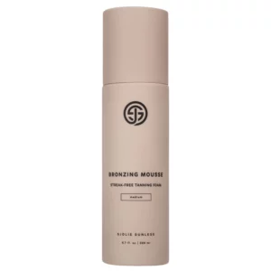Sjolie Sunless Bronzing Mousse Medium – samoopalająca pianka brązująca do ciała, równomierna opalenizna bez smug.