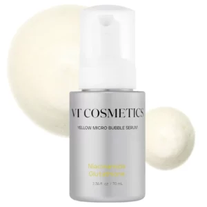 „VT Cosmetics Niacinamide Glutathione Bubble Serum 70 ml – opakowanie produktu na jasnym tle, serum wyrównujące koloryt”