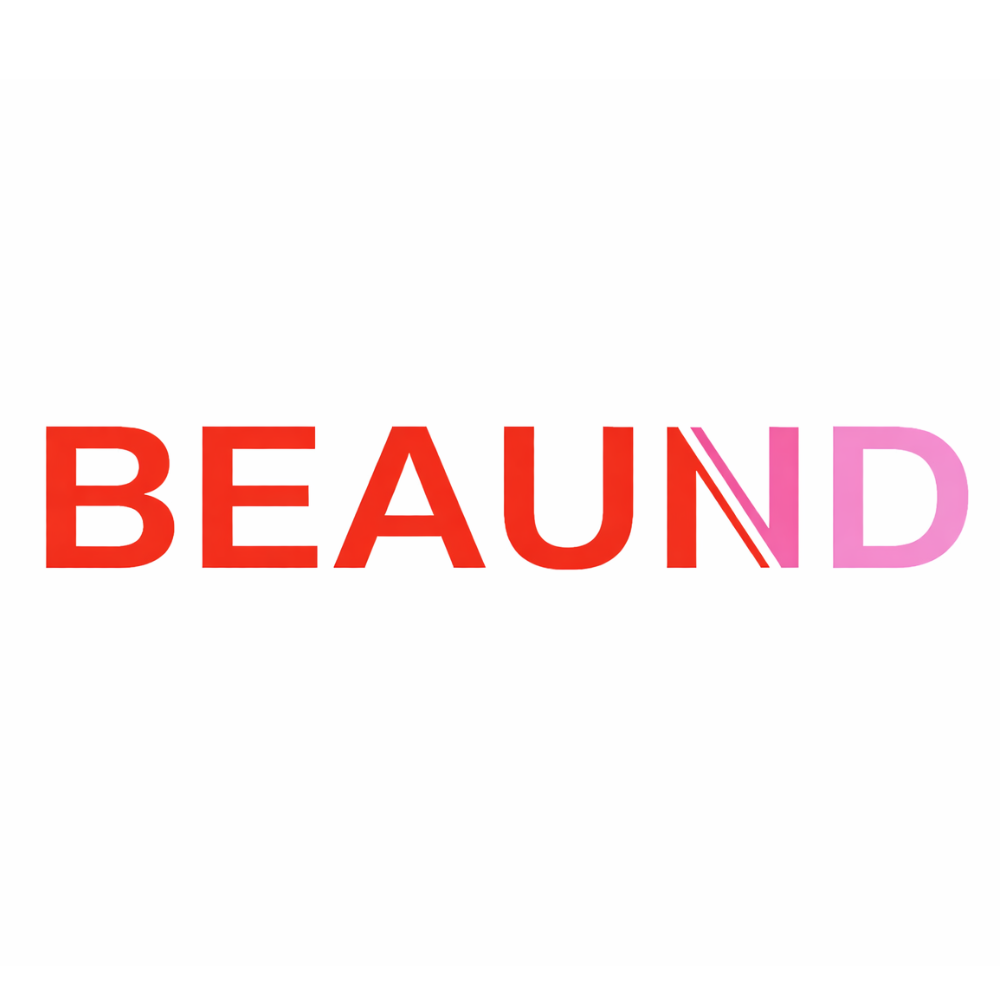 Beaund logo – koreańska marka kosmetyczna specjalizująca się w pielęgnacji szyi i regeneracji skóry.