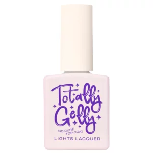 Lights Lacquer Totally Gelly No Cure Top Coat – bezbarwny top coat o efekcie gel look w butelce 13 ml