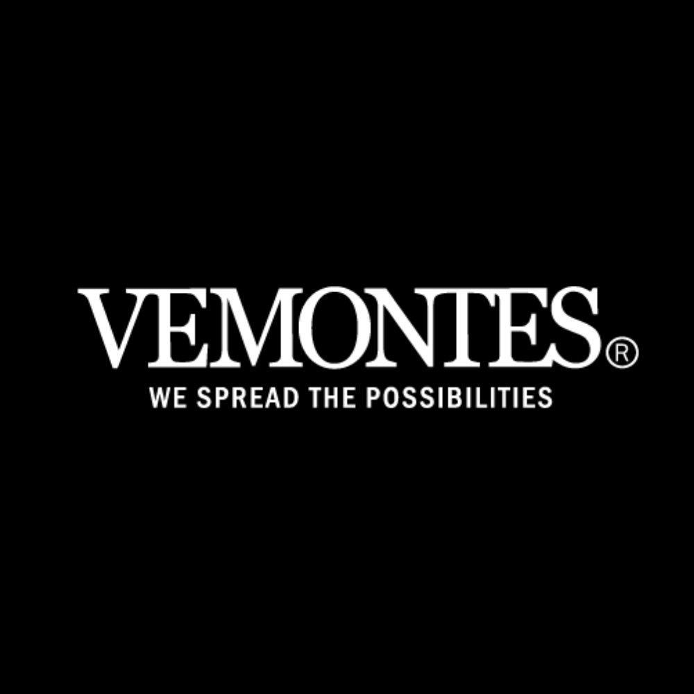 Logo Vemontes – marka kosmetyków do pielęgnacji skóry problematycznej i trądzikowej.
