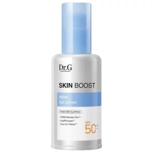 dr.g skin boost pdrn sun serum spf 50 – lekki filtr w formie serum z efektem glow
