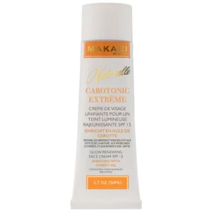 Makari Naturalle Carotonic Extreme Glow Renewing Face Cream SPF 15 – krem do twarzy z olejem z marchwi rozświetlający i wyrównujący koloryt skóry