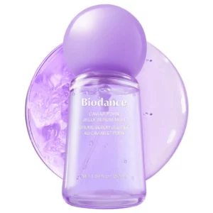 Packshot produktu biodance caviar pdrn jelly serum mist koreańska mgiełka do twarzy z kawiorowym ekstraktem i pdrn.