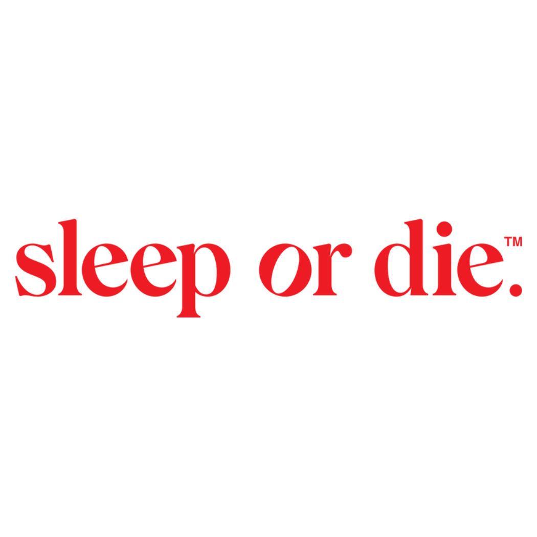 Logo marki sleep or die.