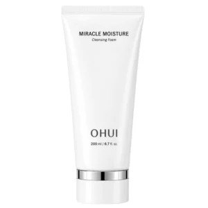 o hui miracle moisture cleansing foam 200 ml – mini pianka oczyszczająca do twarzy