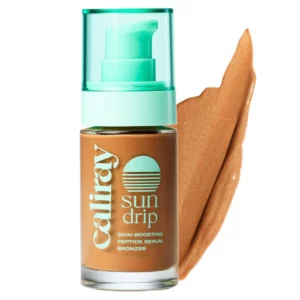 Caliray Sundrip Serum Bronzer – serum bronzer w płynie, złocisty odcień, efekt muśniętej słońcem skóry.