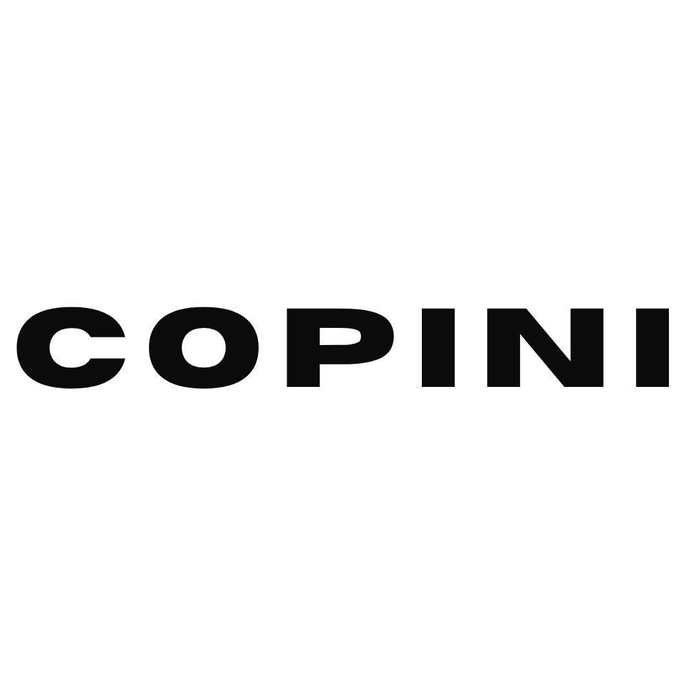 Logotyp marki kosmetycznej Copini na białym tle.