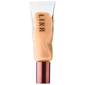 LIXR Beauty Skin Shake Bi-Phase Serum Skin Tint z skwalanem – lekki tint-serum do twarzy w eleganckim opakowaniu z aplikatorem roll-on