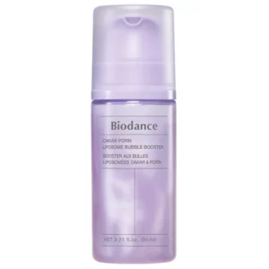 Biodance Caviar PDRN Bubble Booster – lekki booster w piance z efektem glass skin i kawiorowym kompleksem pielęgnującym