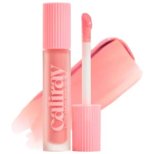 Caliray Lipguard SPF 31 Sun O – transparentny peachy gloss balm z efektem soft glow i ochroną przeciwsłoneczną