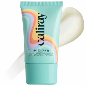 Travel 12 Caliray So Blown Clean Blurring Primer – wygładzająca baza pod makijaż z peptydami kolagenowymi o lekkiej formule.