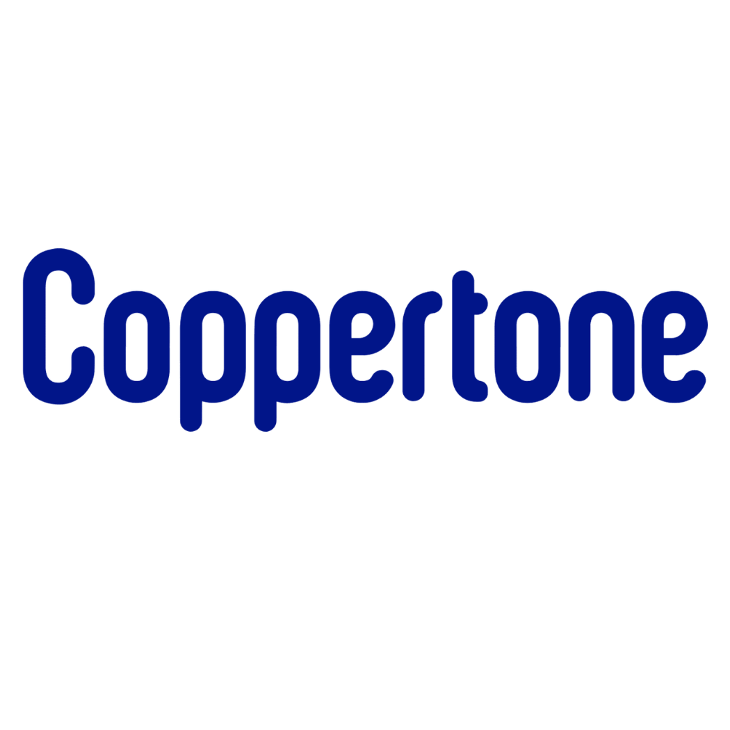 Logo marki Coppertone.