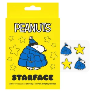 Starface x Peanuts Hydro-Stars – plasterki hydrokoloidowe Snoopy i gwiazdki w limitowanej edycji cute skincare.