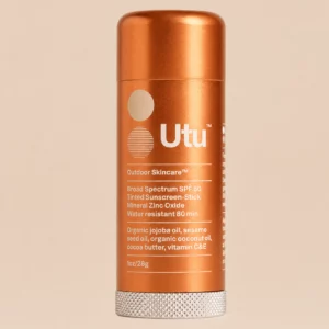 Mineralny stick przeciwsłoneczny Utu SPF50.