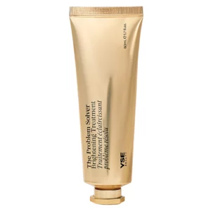 Złota tubka YSE The Problem Solver Brightening Treatment w pojemności 50 ml.