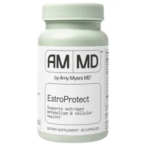AMMD EstroProtect – suplement wspierający prawidłowy metabolizm estrogenów, równowagę hormonalną i zdrowie komórkowe.