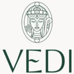 Logotyp firmy kosmetycznej Vedi.