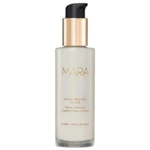 Butelka esencji do twarzy MARA Pearl Peptide Glaze z algami i beta-glukanem na białym tle.