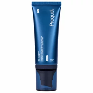 Start 47 Prequel Multi-Quench Gel Cream 60 ml – niebieska tubka nawilżającego kremu-żelu do twarzy na białym tle.