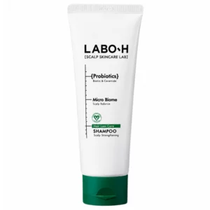 LABO-H Scalp Strengthening Shampoo – szampon wzmacniający skórę głowy z probiotykami, biotyną i ceramidami,