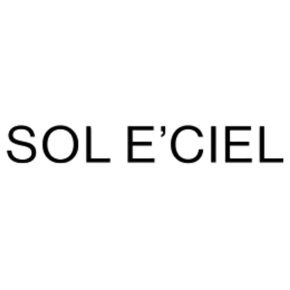 Sol E'ciel logotyp marki kosmetycznej na białym tle.