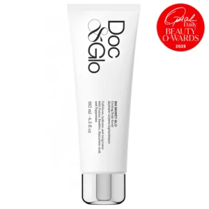 Start 47 Doc & Glo Big Money Glo Cooling Body Scrub - chłodzący peeling do ciała w białej tubie 180 ml, wyróżniony nagrodą Oprah Daily Beauty O-Wards 2025.