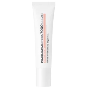 skincare 16 PHARMACIAN PDRN7000 Cream 30 g w białej tubce z różowym akcentem, przedstawiony na białym tle.