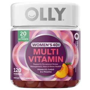 Start 212 OLLY Women's 40+ Multi Gummies w słoiczku z białą nakrętką 120 sztuk.