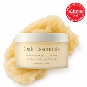 Start 49 Oak Essentials Perfecting Body Scrub - wygładzający peeling cukrowy do ciała 200 g z oznaczeniem Allure Best of Beauty Award Winner 2026.